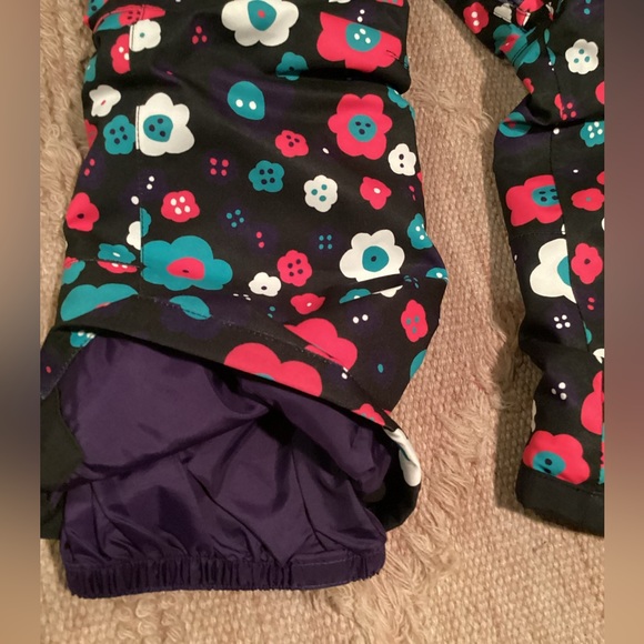 NWOT BURTON GIRLS ELITE CARGO FLORAL DESIGN SNOW PANTS SZ. XS - Picture 5 of 13